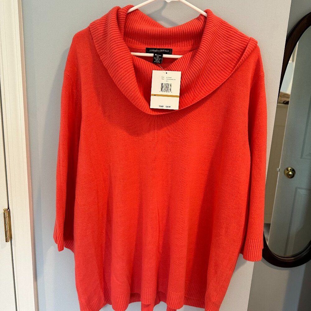 Brand New, Never Worn Coral Sweater